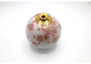 九谷焼&nbsp;4号花瓶・金襴手桜