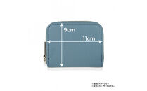 FUKUNARY&nbsp;広島レザー&nbsp;本革&nbsp;牛革&nbsp;ミニマム財布&nbsp;アッシュグレー&nbsp;HL008