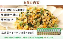 【山豊】広島菜チャーハンの素×10袋