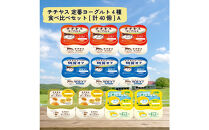 チチヤス&nbsp;定番ヨーグルト4種食べ比べセット[計40個]&nbsp;A