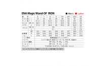 ENA&nbsp;マジックワンドDF&nbsp;アイアン&nbsp;4本セット&nbsp;SR&nbsp;（i#8,#9,PW,AW1)