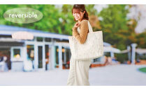 〈LeSportsac&nbsp;×&nbsp;familiar〉リバーシブルトートバッグ