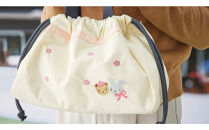 〈LeSportsac&nbsp;×&nbsp;familiar〉ショルダーバッグ　アイボリー