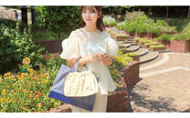 〈LeSportsac&nbsp;×&nbsp;familiar〉ショルダーバッグ　アイボリー
