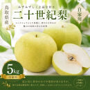 きしだ農園&nbsp;二十世紀梨&nbsp;自家用5kg&nbsp;【鳥取県&nbsp;境港市】