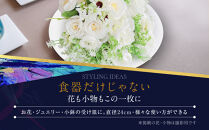 【パステルブルー】丸皿（直径24ｃｍ）