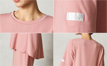 【ターコイズ&nbsp;LL】ReFa&nbsp;バイタルテック&nbsp;ストレッチスムース&nbsp;ショートスリーブプルオーバー/WOMEN