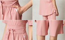 【ネイビー&nbsp;M】ReFa&nbsp;バイタルテック&nbsp;ストレッチスムース&nbsp;ショートパンツ/WOMEN