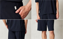 【ネイビー&nbsp;M】ReFa&nbsp;バイタルテック&nbsp;ストレッチスムース&nbsp;ショートパンツ/MEN
