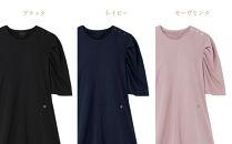 【モーヴピンク&nbsp;S】ReFa&nbsp;バイタルテック&nbsp;モイストスムース&nbsp;ギャザーショートスリーブプルオーバー