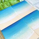 海のインテリアアートパネル&nbsp;étude&nbsp;オーシャンブルー(15cm&nbsp;×&nbsp;15cm)【ポイント交換専用】