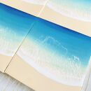海のインテリアアートパネル&nbsp;étude&nbsp;オーシャンブルー(15cm&nbsp;×&nbsp;15cm)【ポイント交換専用】
