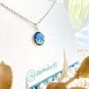 《uminote》ネックレス&nbsp;オーシャンブルー&nbsp;シルバー【ポイント交換専用】
