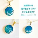 《uminote》ネックレス&nbsp;オーシャンブルー&nbsp;ゴールド【ポイント交換専用】
