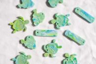 与論島の廃プラを減らしたい「アップサイクルキーホルダー」ウミガメver【ポイント交換専用】