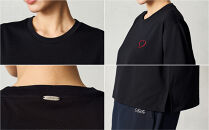 【ホワイト&nbsp;LL】ReFa&nbsp;バイタルテック&nbsp;コンフォートジャージー&nbsp;クルーネックTシャツハートコレクション　Aira#3