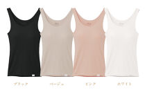 【ホワイト&nbsp;M】ReFa&nbsp;バイタルテック&nbsp;モイストリブ&nbsp;タンクトップ