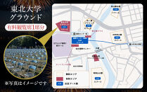2026年8月5日(水)開催&nbsp;仙台七夕花火祭有料観覧席1席分