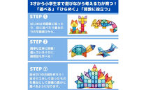 kebo&nbsp;磁石ブロック&nbsp;はたらく車セット&nbsp;142pcs&nbsp;|&nbsp;知育玩具&nbsp;おもちゃ&nbsp;積み木&nbsp;立体パズル&nbsp;3歳&nbsp;4歳&nbsp;5歳&nbsp;6歳&nbsp;お誕生日&nbsp;マグネットブロック&nbsp;観覧車&nbsp;クレーン&nbsp;恐竜&nbsp;ショベルカー&nbsp;リニューアル新登場