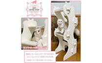 猫家具&nbsp;キャットファニチャーシリーズ&nbsp;猫の階段型タワー『キャットクイックステップ』　※沖縄・離島への配送不可