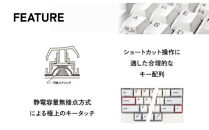 HHKB&nbsp;Professional&nbsp;Classic&nbsp;英語配列／白&nbsp;PD-KB401W