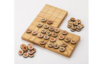「MORI&nbsp;NO&nbsp;REVERSI」津久井城合戦ゲーム　広葉樹（無塗装）|&nbsp;リバーシ&nbsp;間伐材&nbsp;森を育てる&nbsp;地域の歴史&nbsp;頭脳戦