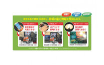 【(5)&nbsp;住友製(~2.0t車)　グリーン】ABI～災害用電力変換器～&nbsp;|&nbsp;職場用&nbsp;会社用&nbsp;工場&nbsp;倉庫&nbsp;フォークリフト&nbsp;防災