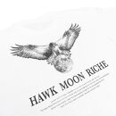  HAWK MOON RICHEモノクロTシャツ （ブラック・ホワイト各１枚計2枚セット/ユニセックス）　Mサイズ