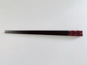 鎌倉彫　箸「市松」　朱　21.5cm&nbsp;|&nbsp;雑貨&nbsp;箸&nbsp;伝統工芸&nbsp;鎌倉彫工房&nbsp;人気&nbsp;おすすめ&nbsp;木製&nbsp;漆塗り&nbsp;食卓&nbsp;贈り物&nbsp;ギフト&nbsp;職人技&nbsp;送料無料&nbsp;神奈川&nbsp;鎌倉【ポイント交換専用】