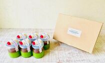 抹茶塩あんこぷりん６個セット【ポイント交換専用】