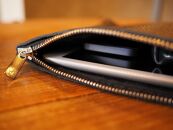 MASSTARD&nbsp;-MINIMAL&nbsp;LEATHER&nbsp;POUCH&nbsp;LARGE-&nbsp;BLACK【ポイント交換専用】