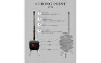 【鎌倉天幕】&nbsp;FIRE&nbsp;PIT-40&nbsp;一台三役(薪ストーブ、焚き火台×2スタイル)&nbsp;KTM-FP40【ポイント交換専用】
