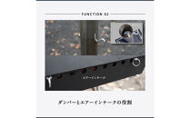 【鎌倉天幕】&nbsp;FIRE&nbsp;PIT-40&nbsp;一台三役(薪ストーブ、焚き火台×2スタイル)&nbsp;KTM-FP40【ポイント交換専用】