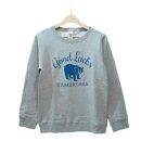 【Women’s&nbsp;Mサイズ】鎌倉の人気キャラクターカマクマのスウェット（グレー）とTOTEバッグ【ポイント交換専用】