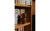 【Bubinga（ブビンガ）：あか茶】【銘木再生】幸運を運ぶ木製オブジェliving_bird&nbsp;梟