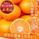 赤秀品&nbsp;紀州和歌山ハウスみかん&nbsp;2.5kg［2026年6月末頃～2026年7月中旬頃に順次発送］［UT87］