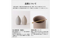 【ポイント交換専用】[HIJICA]TEOKE&nbsp;vase（S）　グレー　HJC-02GY