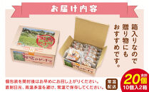 【北川製菓】信州牧場のドーナツ10個×2箱