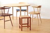 木製折り畳み椅子「patol stool」 籐張り