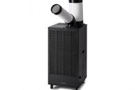 スポットクーラー&nbsp;2.5kW&nbsp;ISAC-2501U-B&nbsp;ブラック