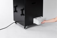 スポットクーラー&nbsp;2.5kW&nbsp;ISAC-2501U-B&nbsp;ブラック