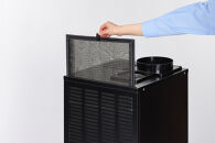 スポットクーラー&nbsp;2.5kW&nbsp;ISAC-2501U-B&nbsp;ブラック