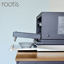 UD31BR&nbsp;rootis&nbsp;オーブンレンジラック　ブラウン