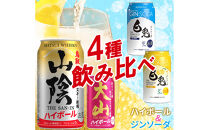 マツイ&nbsp;ハイボール2種+白兎ソーダ2種&nbsp;飲み比べセット350ml&nbsp;×12本セット