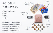 【京都市ふるさと納税】SMART&nbsp;MOVE!〈type2〉Sakura&nbsp;Grace｜ふわり春衣（くすみピンク）｜京都&nbsp;ウォレット&nbsp;人気ブランド［&nbsp;京都&nbsp;財布&nbsp;本革&nbsp;スマートキー2個収納&nbsp;財布一体型キーケース&nbsp;ウォレット&nbsp;職人が一つ一つ手作り&nbsp;収納力&nbsp;コンパクト&nbsp;人気&nbsp;おすすめ&nbsp;かわいい&nbsp;ギフト&nbsp;プレゼント&nbsp;お取り寄せ&nbsp;通販&nbsp;送料無料&nbsp;ふるさと納税&nbsp;］