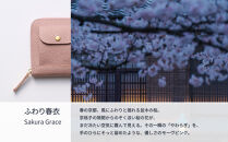【京都市ふるさと納税】SMART&nbsp;MOVE!〈type2〉Sakura&nbsp;Grace｜ふわり春衣（くすみピンク）｜京都&nbsp;ウォレット&nbsp;人気ブランド［&nbsp;京都&nbsp;財布&nbsp;本革&nbsp;スマートキー2個収納&nbsp;財布一体型キーケース&nbsp;ウォレット&nbsp;職人が一つ一つ手作り&nbsp;収納力&nbsp;コンパクト&nbsp;人気&nbsp;おすすめ&nbsp;かわいい&nbsp;ギフト&nbsp;プレゼント&nbsp;お取り寄せ&nbsp;通販&nbsp;送料無料&nbsp;ふるさと納税&nbsp;］