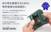 【京都市ふるさと納税】SMART&nbsp;MOVE!〈type2〉Calm&nbsp;Green｜翠緑の古寺（深めのグリーン）｜京都&nbsp;ウォレット&nbsp;人気ブランド［&nbsp;京都&nbsp;財布&nbsp;本革&nbsp;スマートキー2個収納&nbsp;財布一体型キーケース&nbsp;ウォレット&nbsp;職人が一つ一つ手作り&nbsp;収納力&nbsp;コンパクト&nbsp;人気&nbsp;おすすめ&nbsp;かわいい&nbsp;ギフト&nbsp;プレゼント&nbsp;お取り寄せ&nbsp;通販&nbsp;送料無料&nbsp;ふるさと納税&nbsp;］