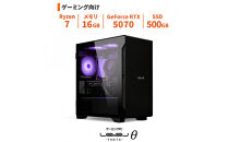 パソコン工房&nbsp;4年間物損保証&nbsp;ミニタワーゲーミングPC&nbsp;Ryzen&nbsp;7/5070/No.425