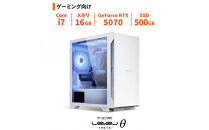 パソコン工房&nbsp;4年間物損保証&nbsp;ミニタワーゲーミングPC&nbsp;Core&nbsp;i7/5070/No.428