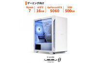 パソコン工房&nbsp;4年間物損保証&nbsp;ミニタワーゲーミングPC&nbsp;Ryzen&nbsp;7/5060/No.427